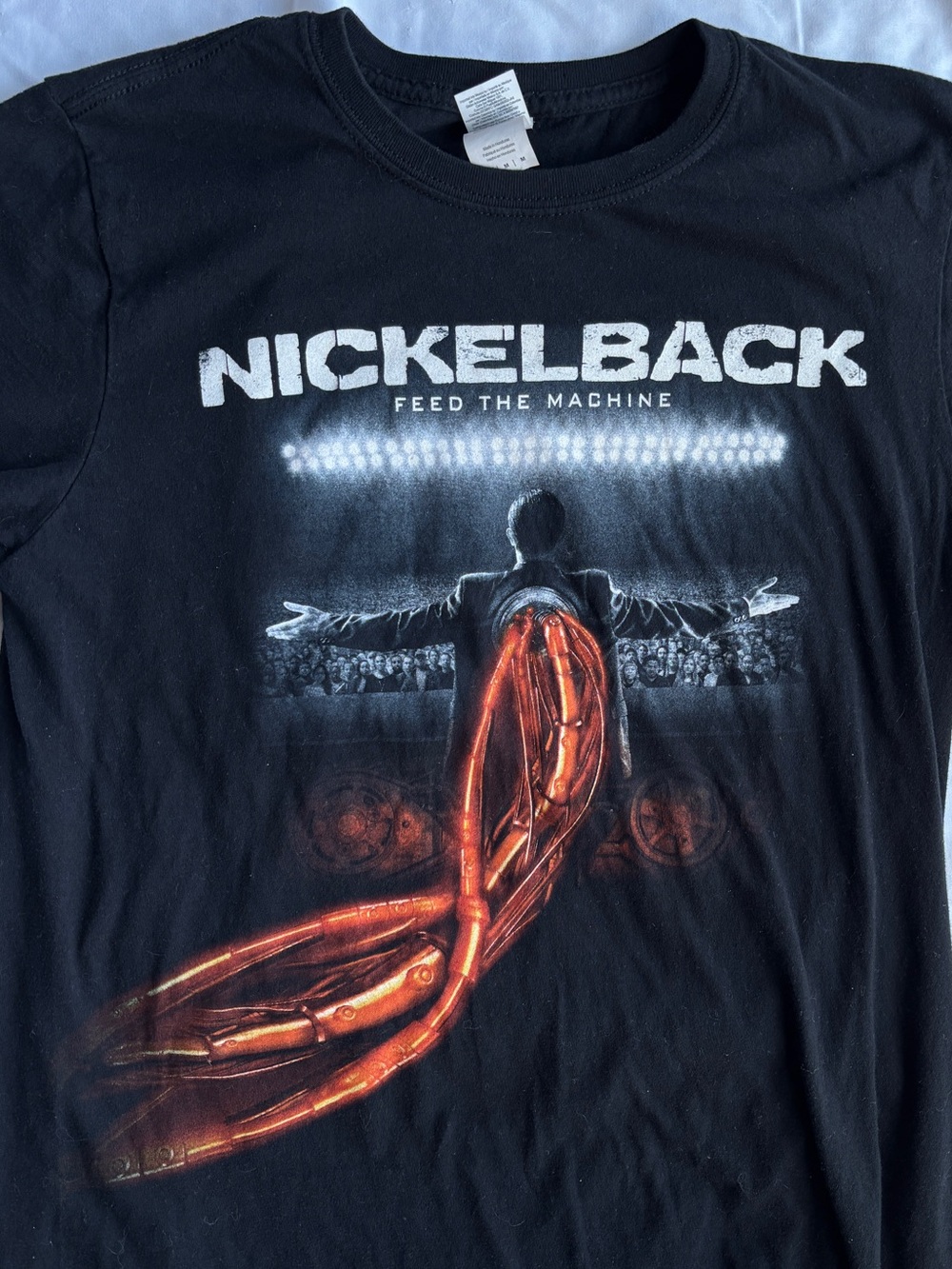 2018 Nickelback Tour Graphic Black Tee